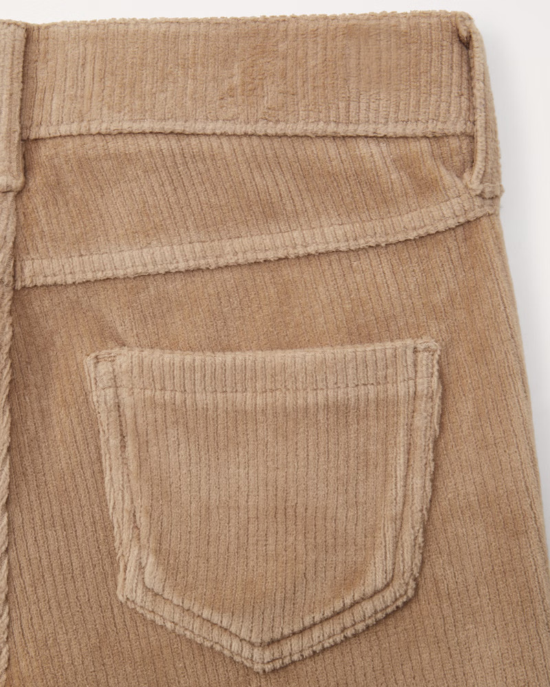 high rise corduroy flare pants | Abercrombie & Fitch (US)