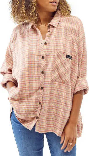 Brendan Plaid Flannel Button-Up Shirt | Nordstrom