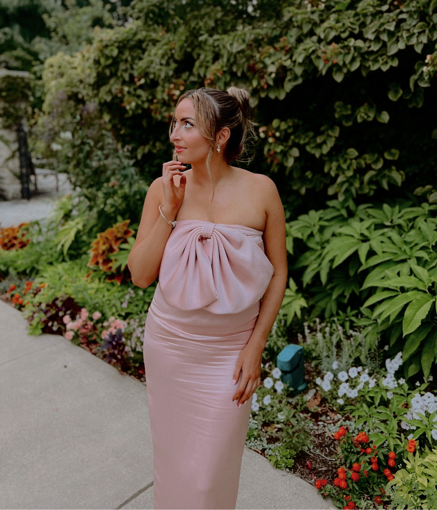 Wedding season ~ beautiful pink dress on sale at Anthropologie #weddinf #weddinfguestdress #pinksilkdress 

#LTKSeasonal #LTKSale #LTKstyletip