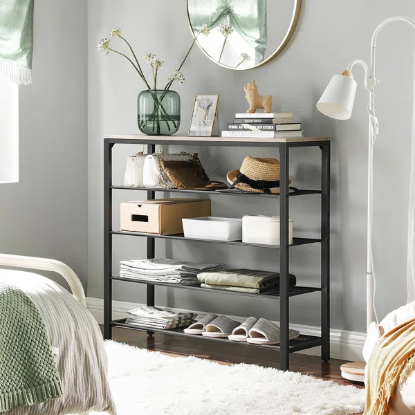 5-Tier Storage 25 Pair Shoe Rack | Wayfair North America