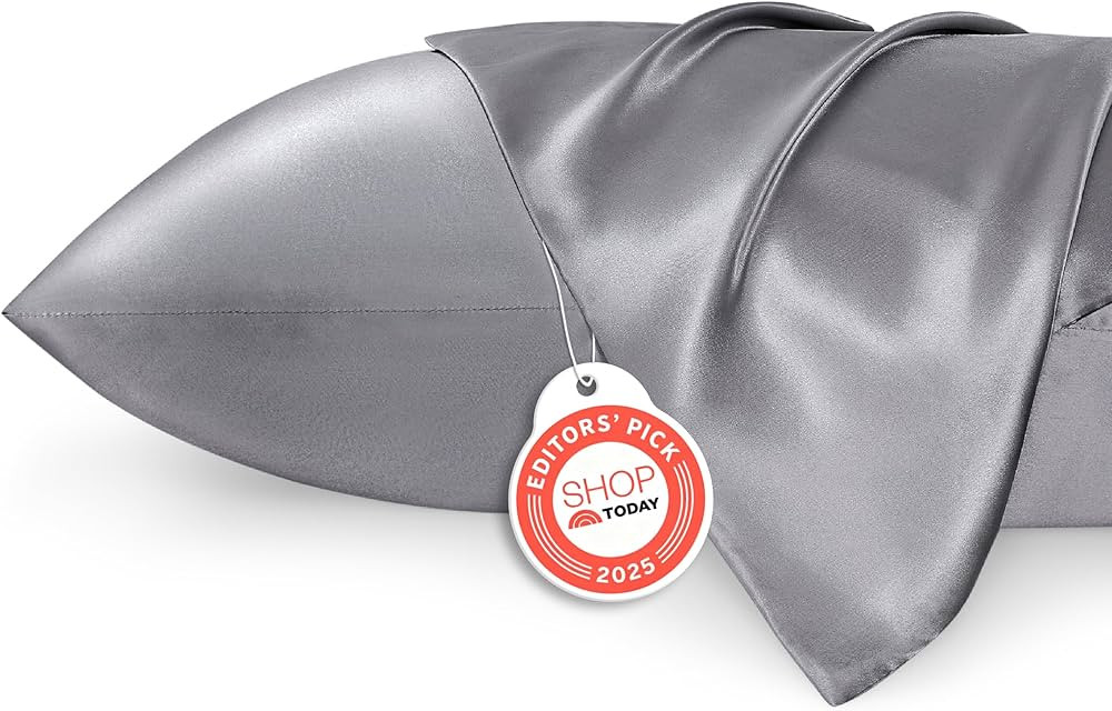 Bedsure Satin Pillowcases, Similar to Silk Pillowcase 2 Pack,Cooling Pillow Case for Sleeping Wom... | Amazon (US)