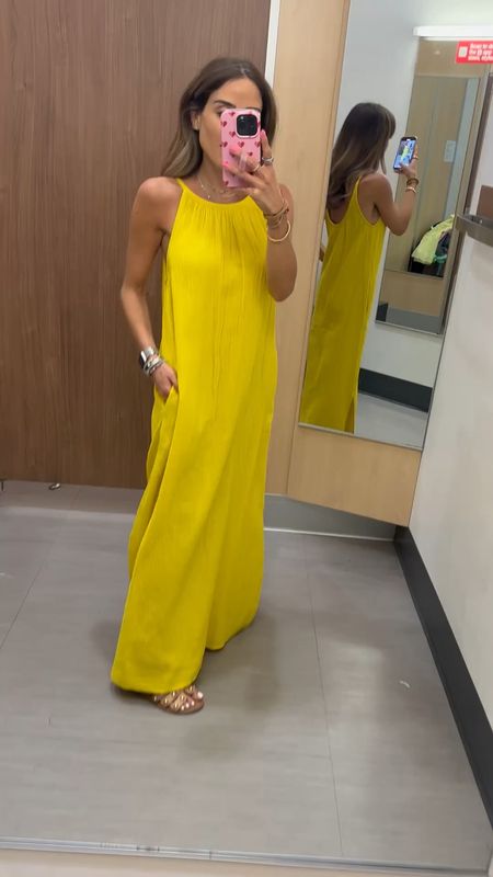 Yellow maxi dresses size Xs target style 

#LTKFindsUnder50 #LTKFindsUnder100