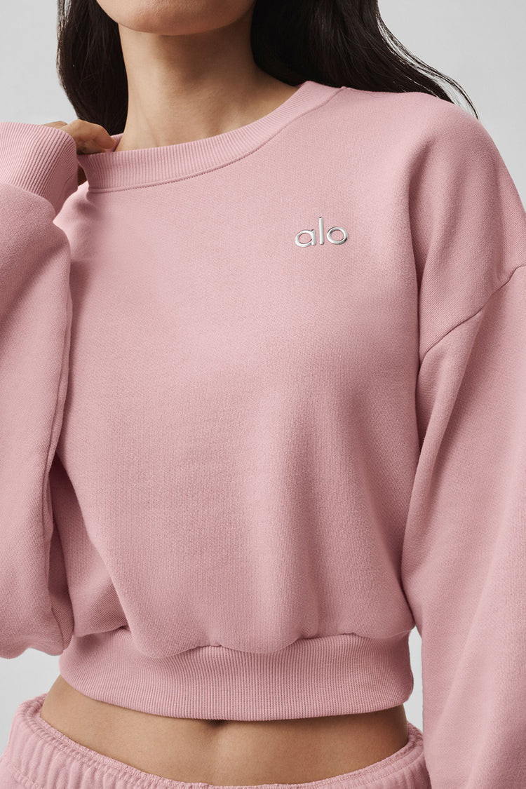 Cropped Accolade Crewneck | Alo Yoga (US)