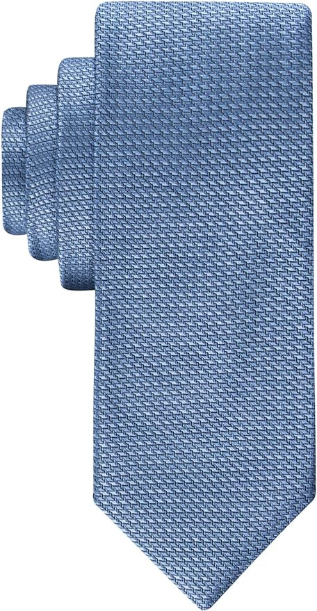 Calvin Klein Men's Gingham Pattern Necktie | Amazon (US)
