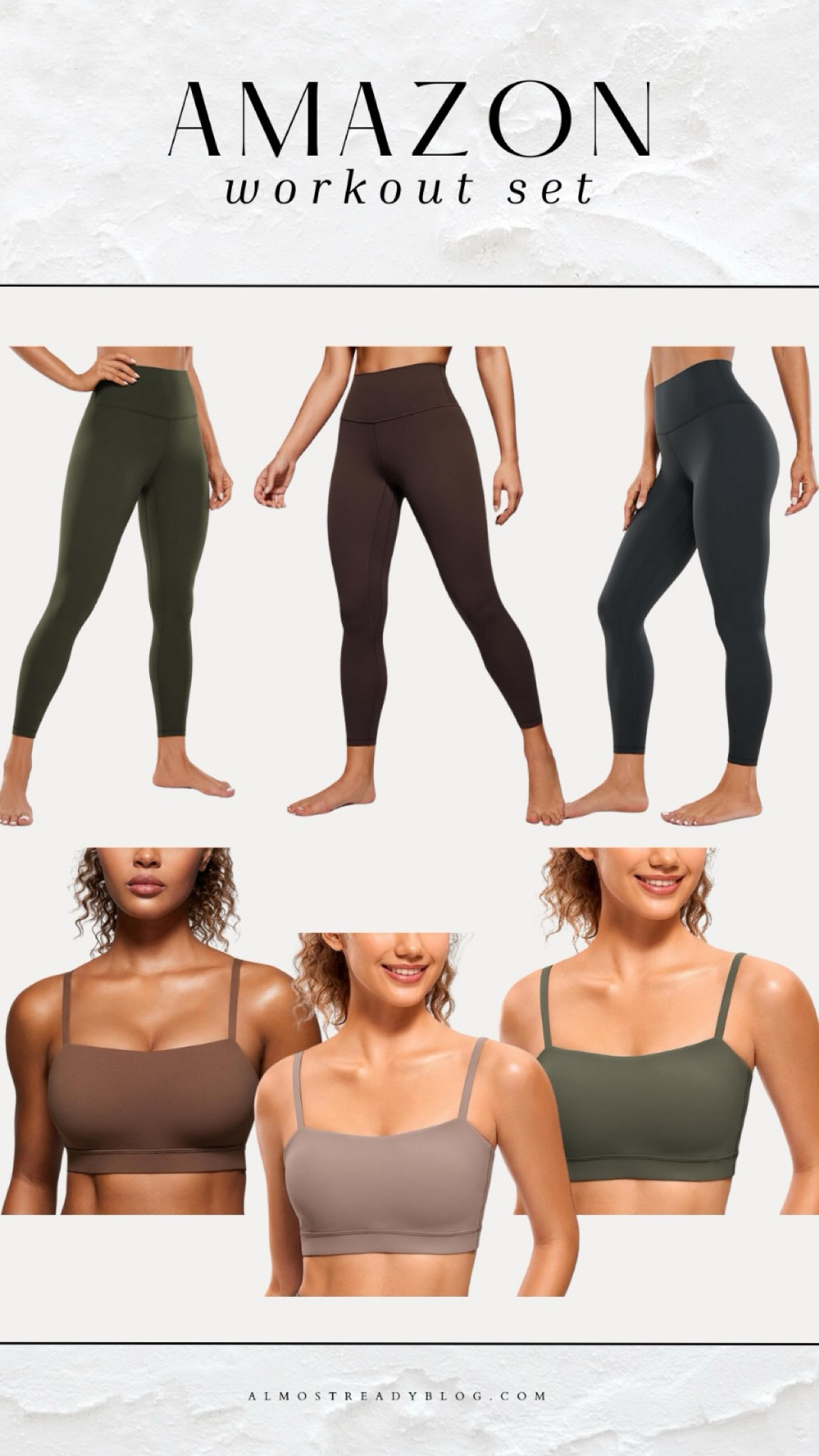 Amazon workout set, workout outfit, athletic style, gym outfit, yoga outfit, athleisure, athletic wear 

#LTKFindsUnder100 #LTKFindsUnder50