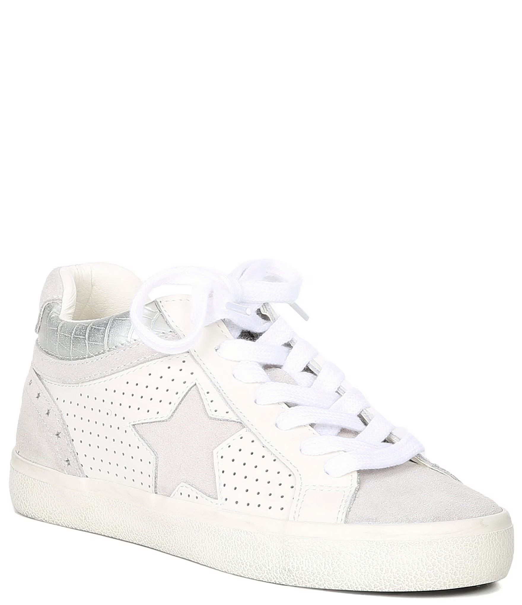 Bounce Perforated Star Sneakers | Dillard's