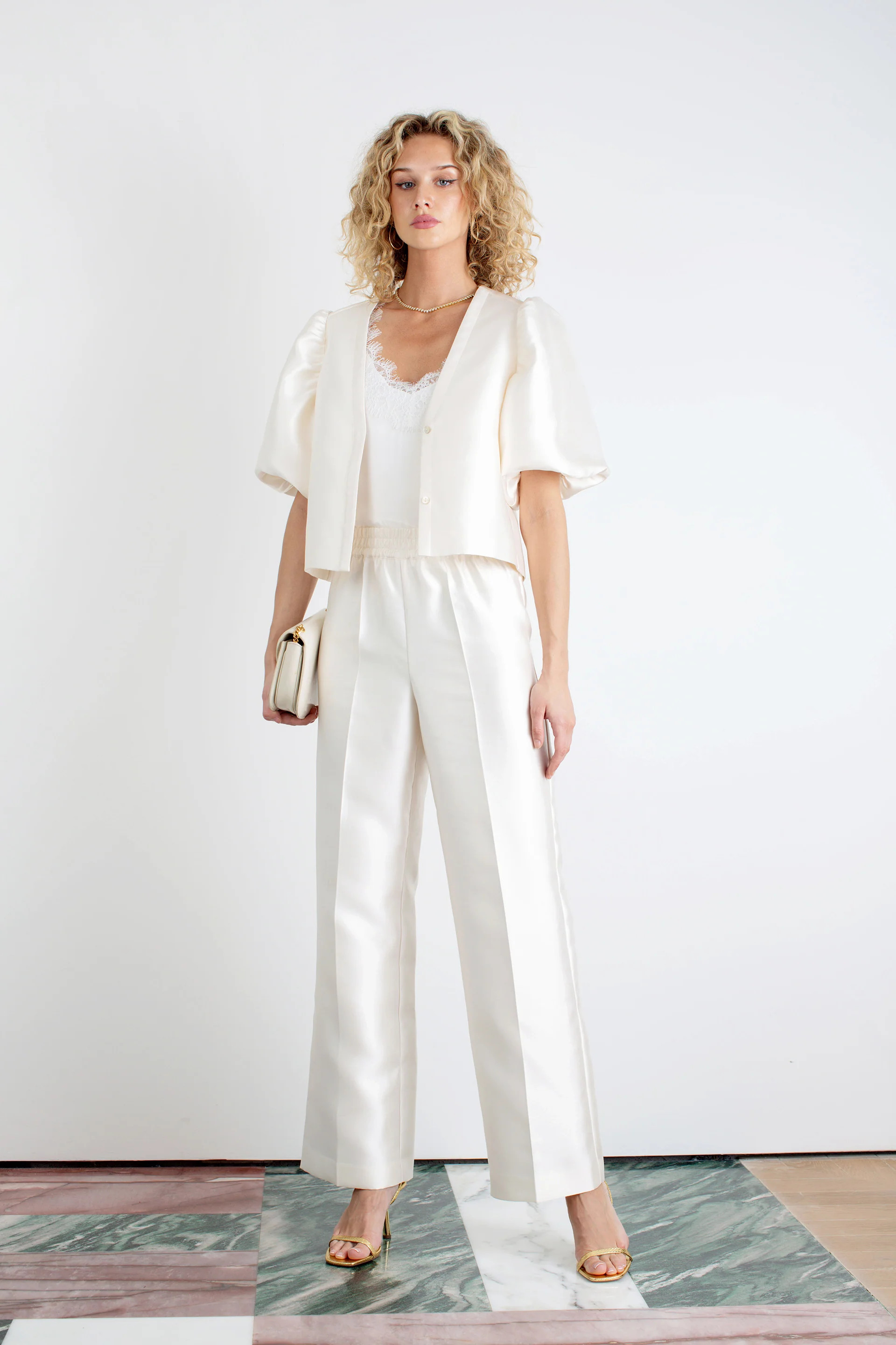 The Aurora | Cream Trouser | Sinead Keary