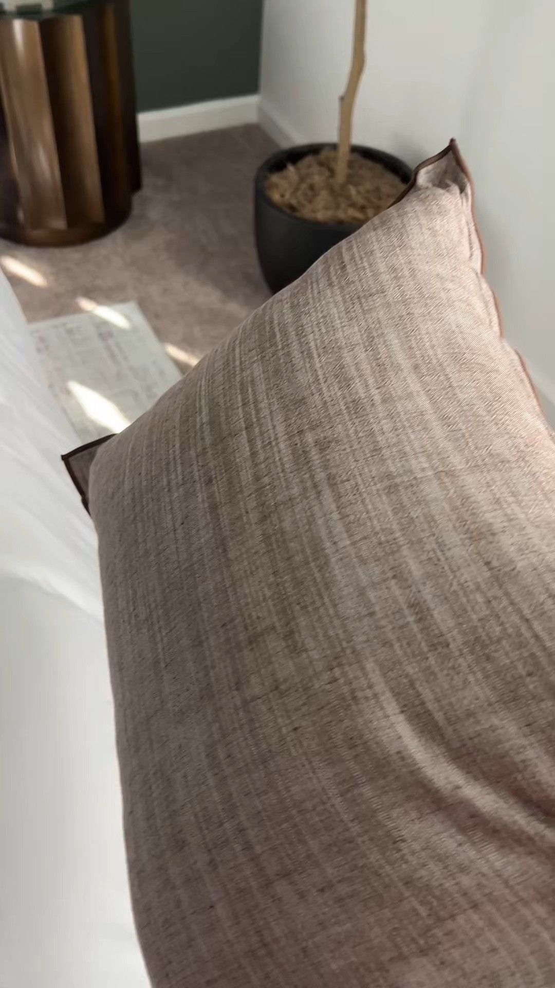 This finished the bed for me.

Adding a lumbar pillow, coverlet and some greenery to bring balance and softness to the guest bedroom.

Sometimes it only takes one layer.

#LTKHome