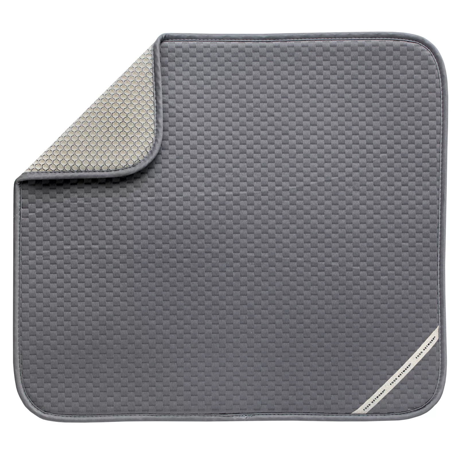 Food Network Reversible Mesh Dish Drying Mat, Grey | Kohl's