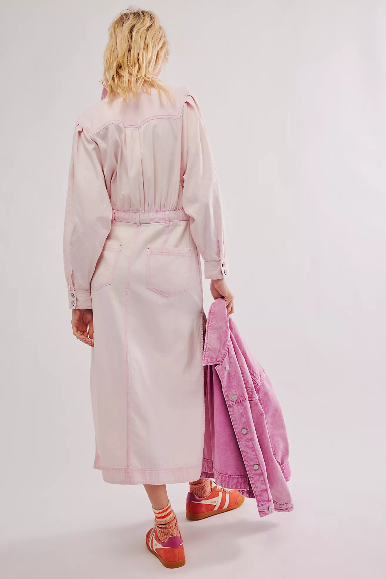 Mad Love Denim Midi Dress | Free People (Global - UK&FR Excluded)