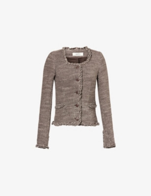 Rosa Cinched Cotton And Wool Jacket | Selfridges