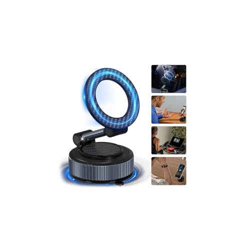 surundo Magnetic Phone Holder for Car - Upgraded 360° Vacuum Magnetic Phone Holder, Foldable Retractable Suction Cup Car Mount for Magsafe for Your Car/Gym/Mirror Mount for iPhone & Android | Amazon (US)