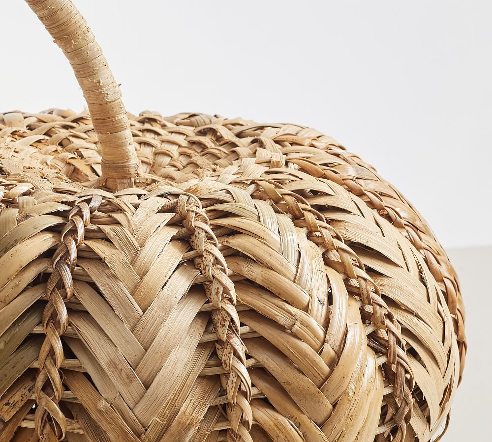 Decorative Rattan Pumpkins | Pottery Barn (US)