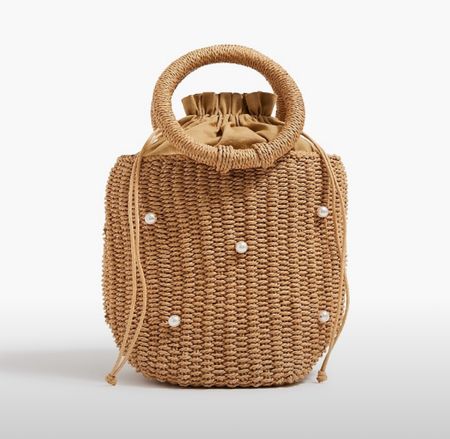 Raffia Bag with Pearls On Major Sale!

#LTKitbag #LTKsalealert #LTKfindsunder50