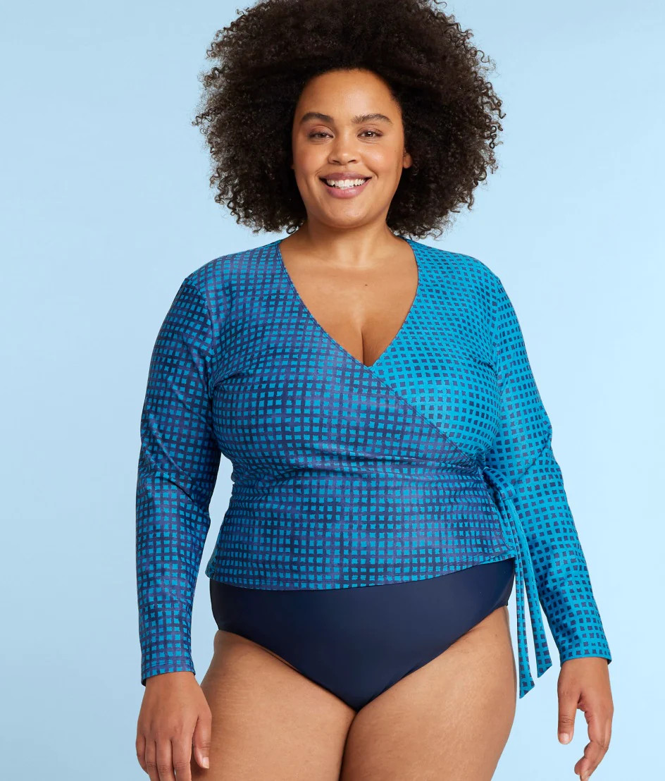 The Perfect Wrap Long Sleeve Cover-Up | Summersalt | SummerSalt