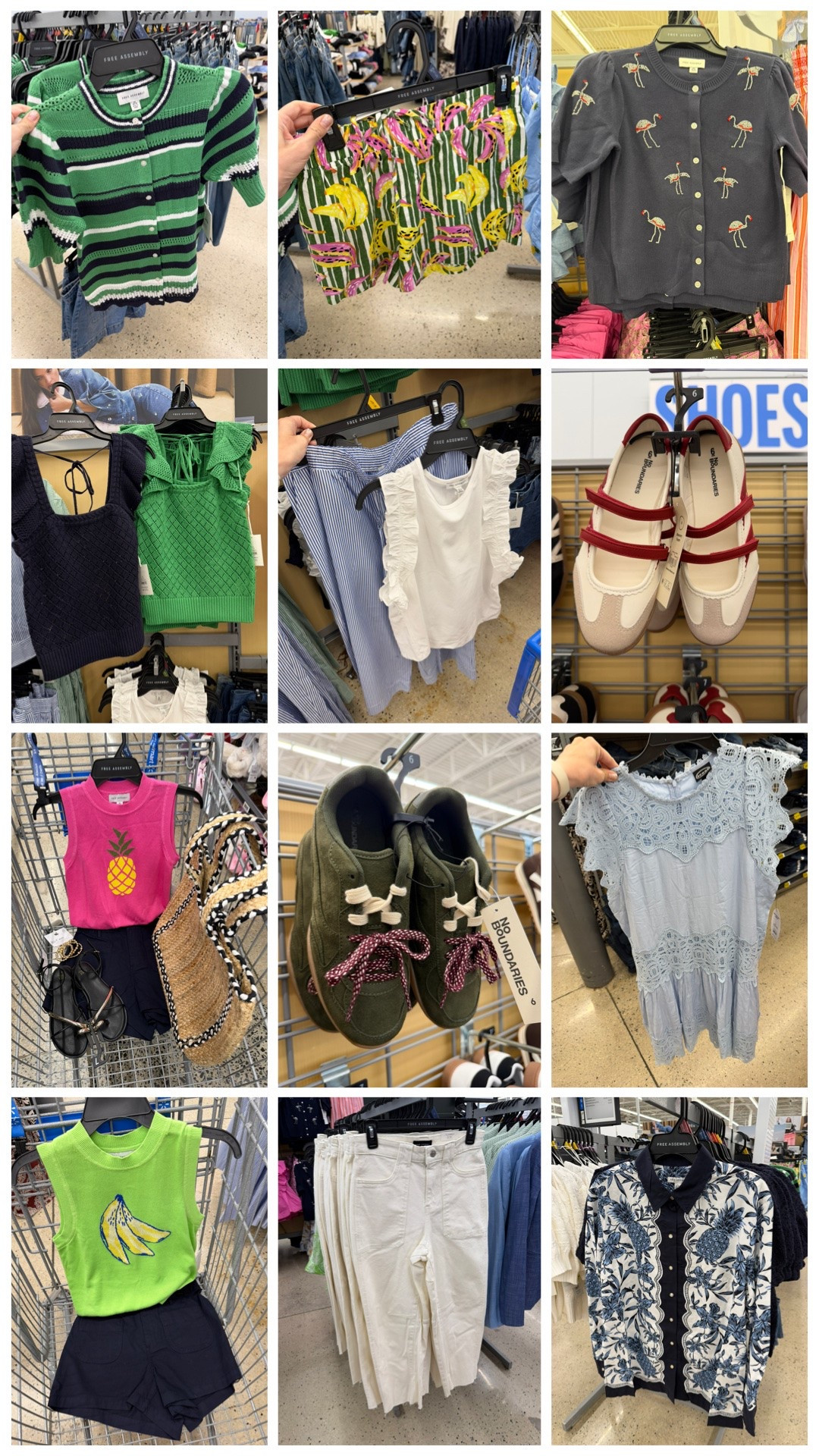 New Walmart finds this week! Sweater ruffle knit tanks, ballet sneakers, double lace faux suede sneakers and more. #walmartfashion #walmartcreator
