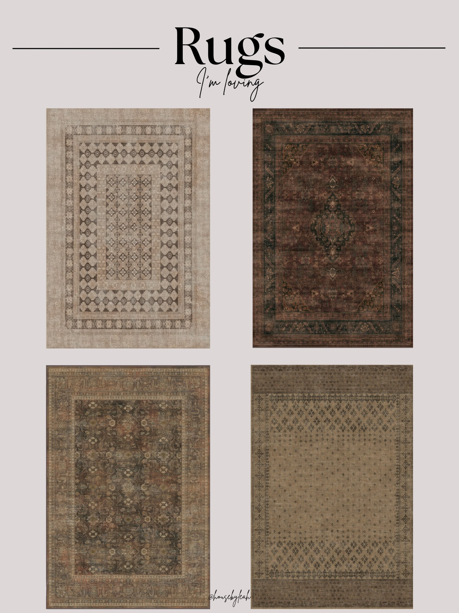 Beautiful transitional rugs for any room! 

Home decor | home inspo | curated home | transitional design | interior design | rugs usa | washable rugs

#LTKHome #LTKSaleAlert #LTKSeasonal