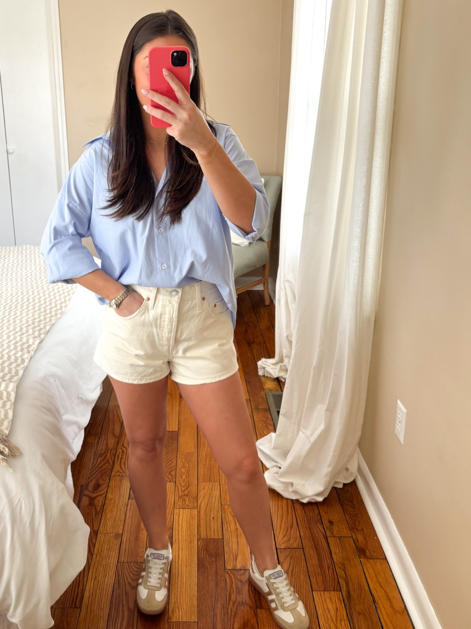 🩵 My top is Zara, so linked similars! 