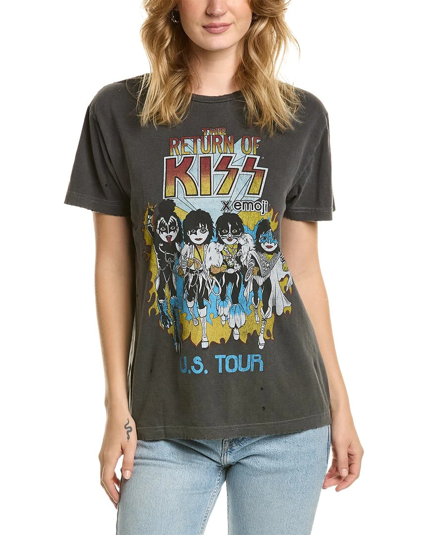 Dirty Cotton Scoundrels KISS x emoji T-Shirt | Shop Simon