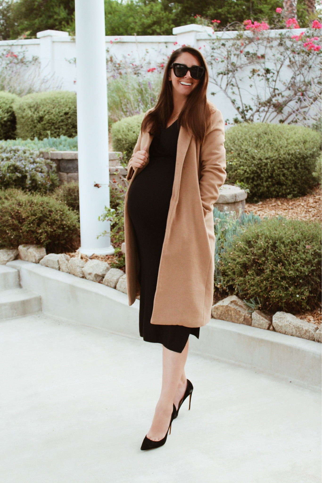 The best fall dress and coat for fall! Pregnancy & postpartum friendly

#LTKfindsunder50 #LTKSeasonal #LTKbump