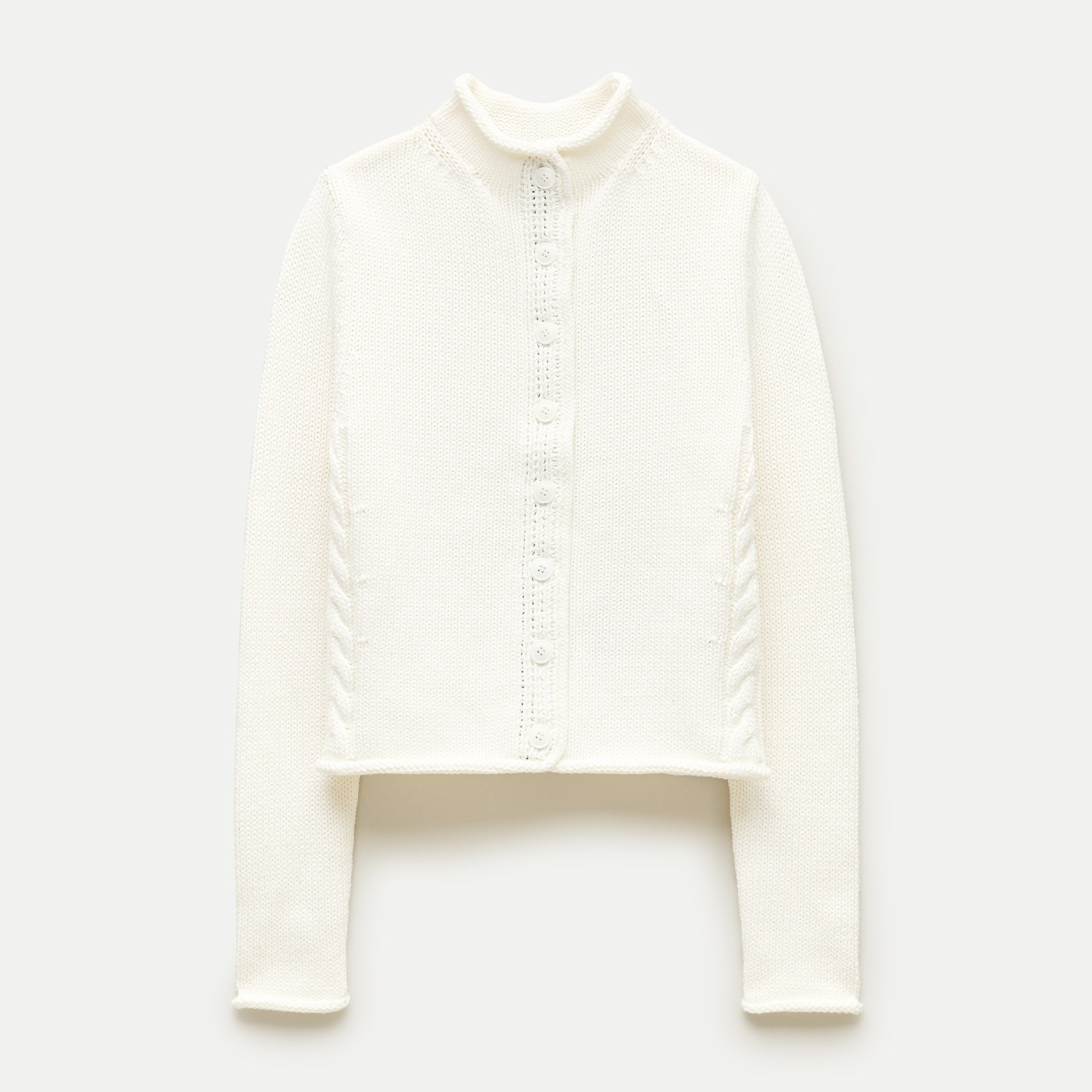 Rollneck™ reversible cardigan | J. Crew US