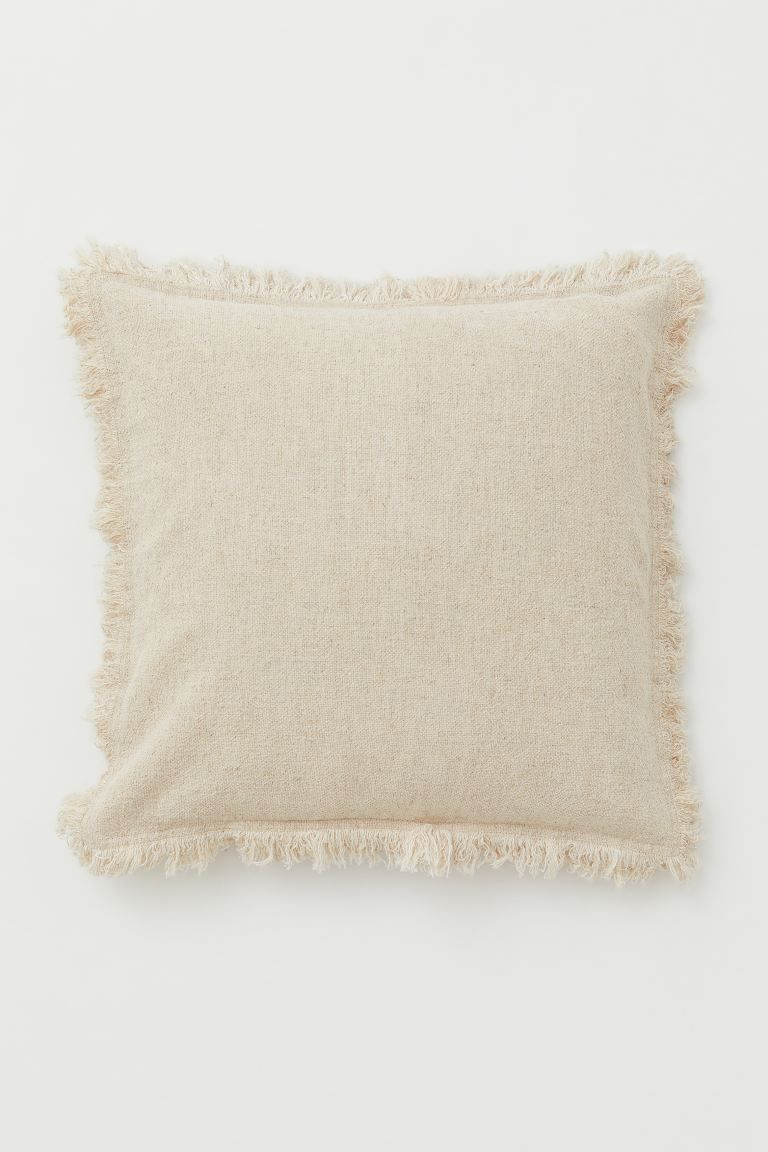 Linen-blend cushion cover | H&M (UK, MY, IN, SG, PH, TW, HK, KR)