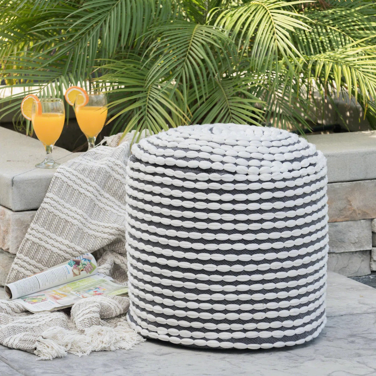 Marionville Outdoor Ottoman | Wayfair North America