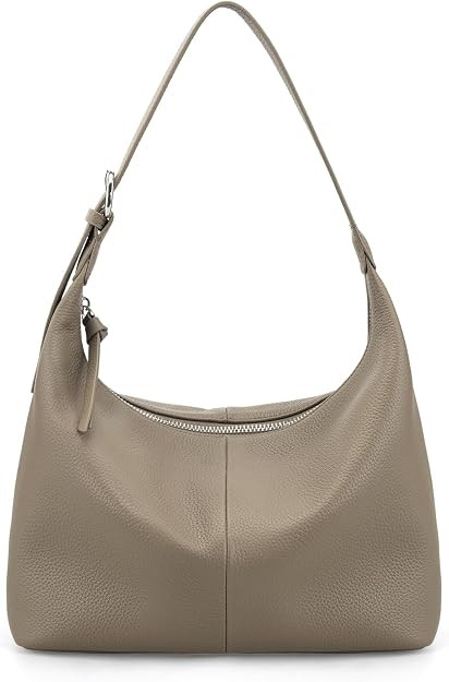 befen Genuine Leather Slouchy Hobo Bags for Women, Ultra Lightweight Leather Purses Shoulder Hand... | Amazon (US)