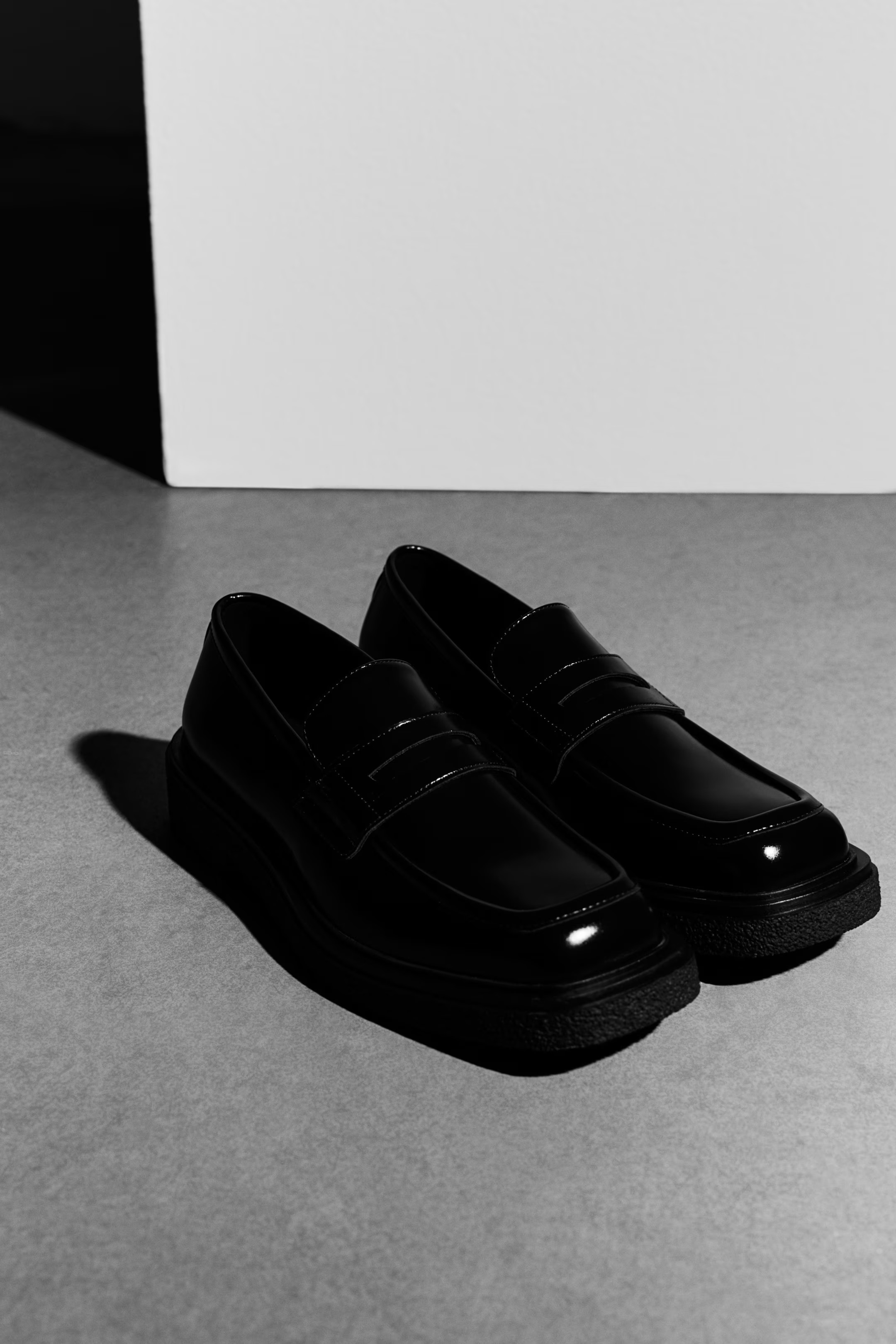 Square-Toe Loafers | H&M (US + CA)