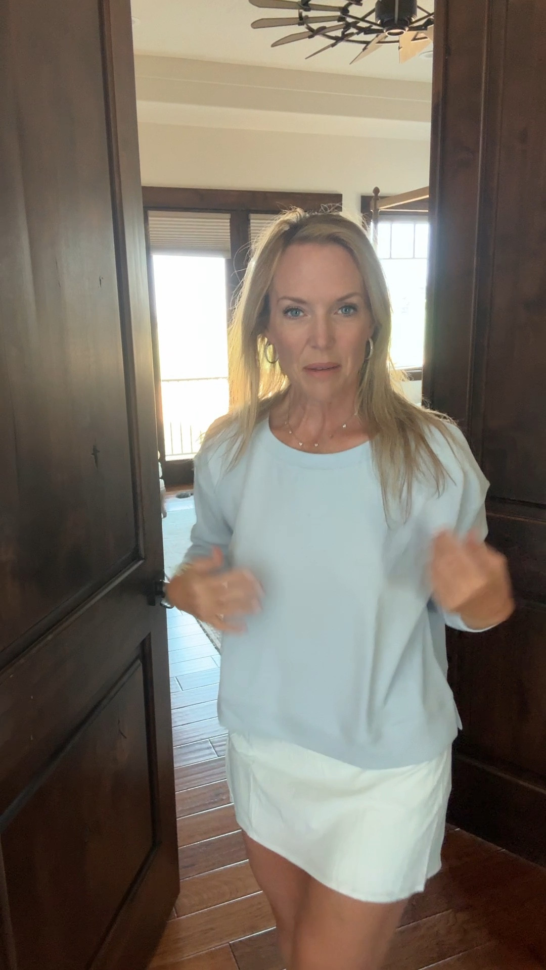 Sweaty Betty top and SPANX skirt. Two great ones from the Nordstrom Anniversary Sale 

#LTKVideo #LTKActive #LTKxNSale