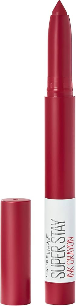 Maybelline Super Stay Ink Crayon Lipstick Makeup, Precision Tip Matte Lip Crayon with Built-in Sh... | Amazon (US)