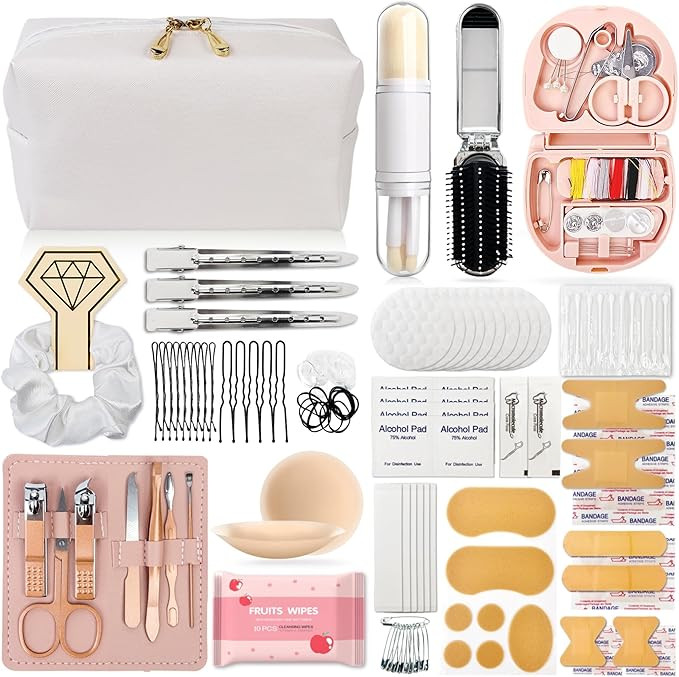 Women's Wedding Emergency Kit 39 Essential Items for Brides Team Bride All in One Travel Kit Pers... | Amazon (CA)