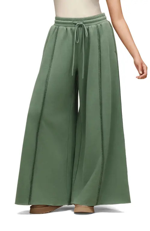 UGG(r) Classic Wide Leg Pants in Green at Nordstrom, Size 1X | Nordstrom