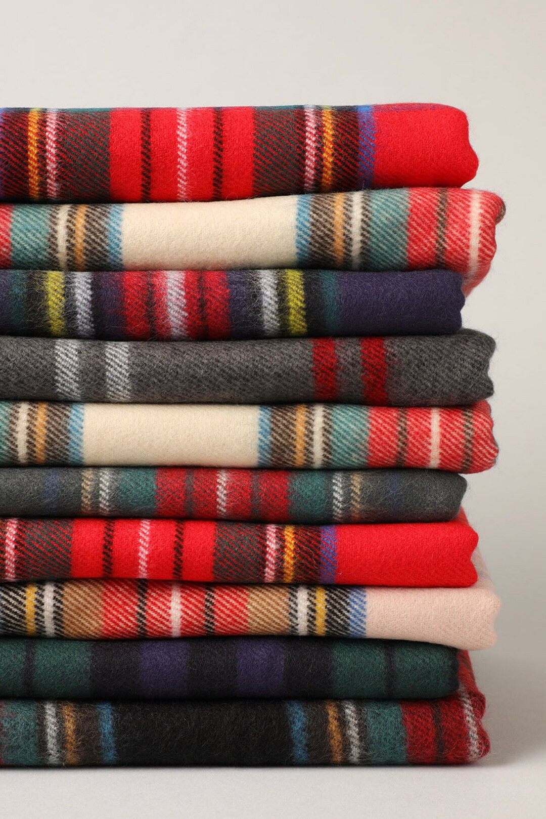 Tartan Plaid Scarves, Winter Scarves, Plaid Pattern Scarf, Men and Women Scarves, Fringed Plaid S... | Etsy (US)