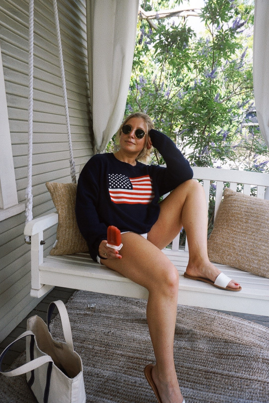 American flag sweater outfitt

#LTKSummerEdit #LTKStyleTip #LTKMidsize