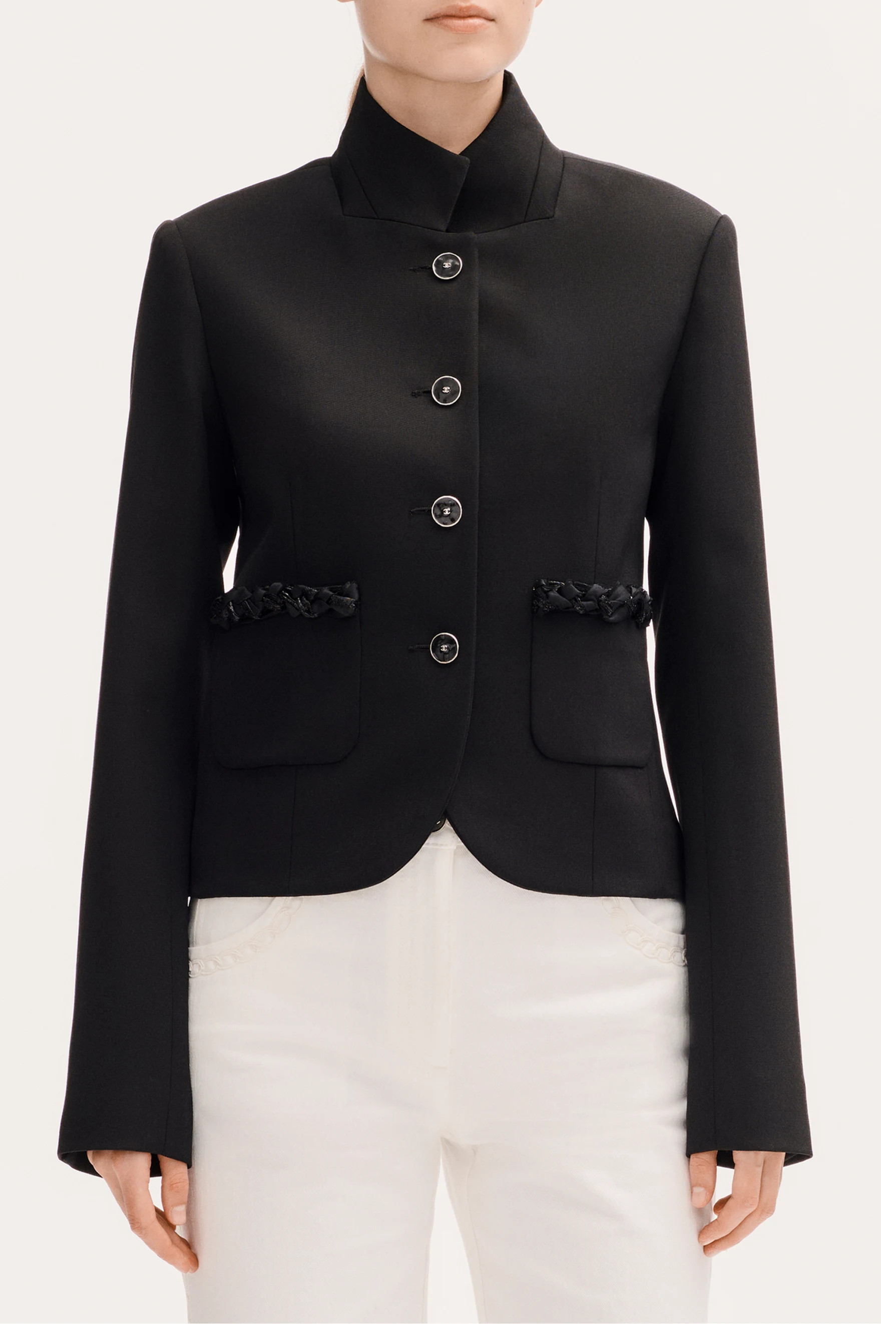 Jacket - Wool, black — Fashion | CHANEL | Chanel, Inc. (US)