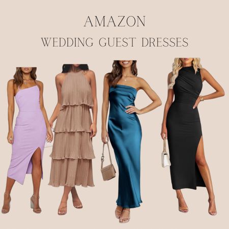 Amazon Wedding Guest Dresses 

#LTKParties #LTKWedding #LTKFindsUnder50
