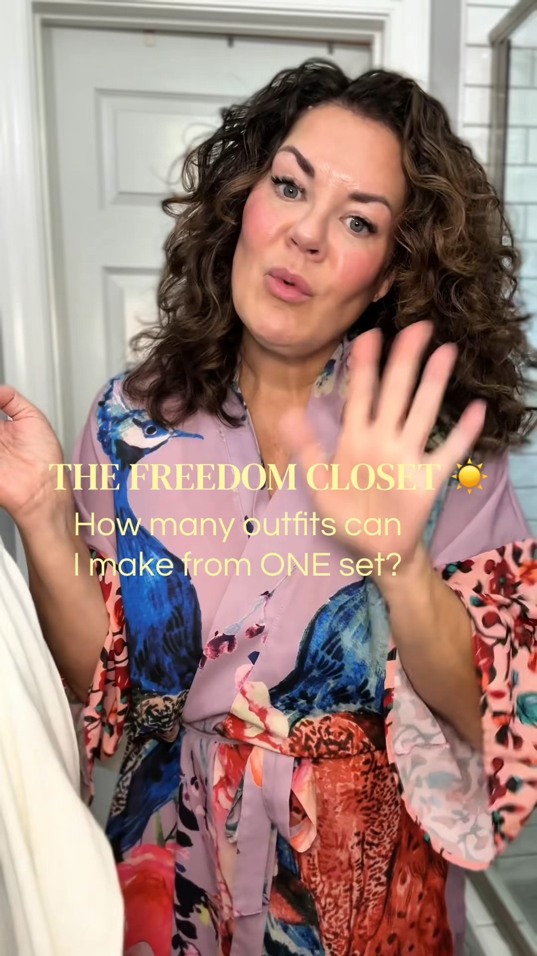 One set. So many possibilities. ☀️ This is what the #FreedomCloset is all about—wearing what I already own in new ways. Which look is your favorite? 🤎

#LTKootd #LTKOver40 #LTKWorkwear