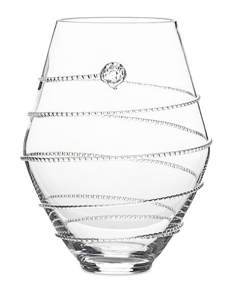 Juliska 6" Clear Amalia Vase | Neiman Marcus