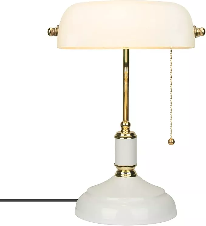 Battery Operated Bankers Desk Lamp