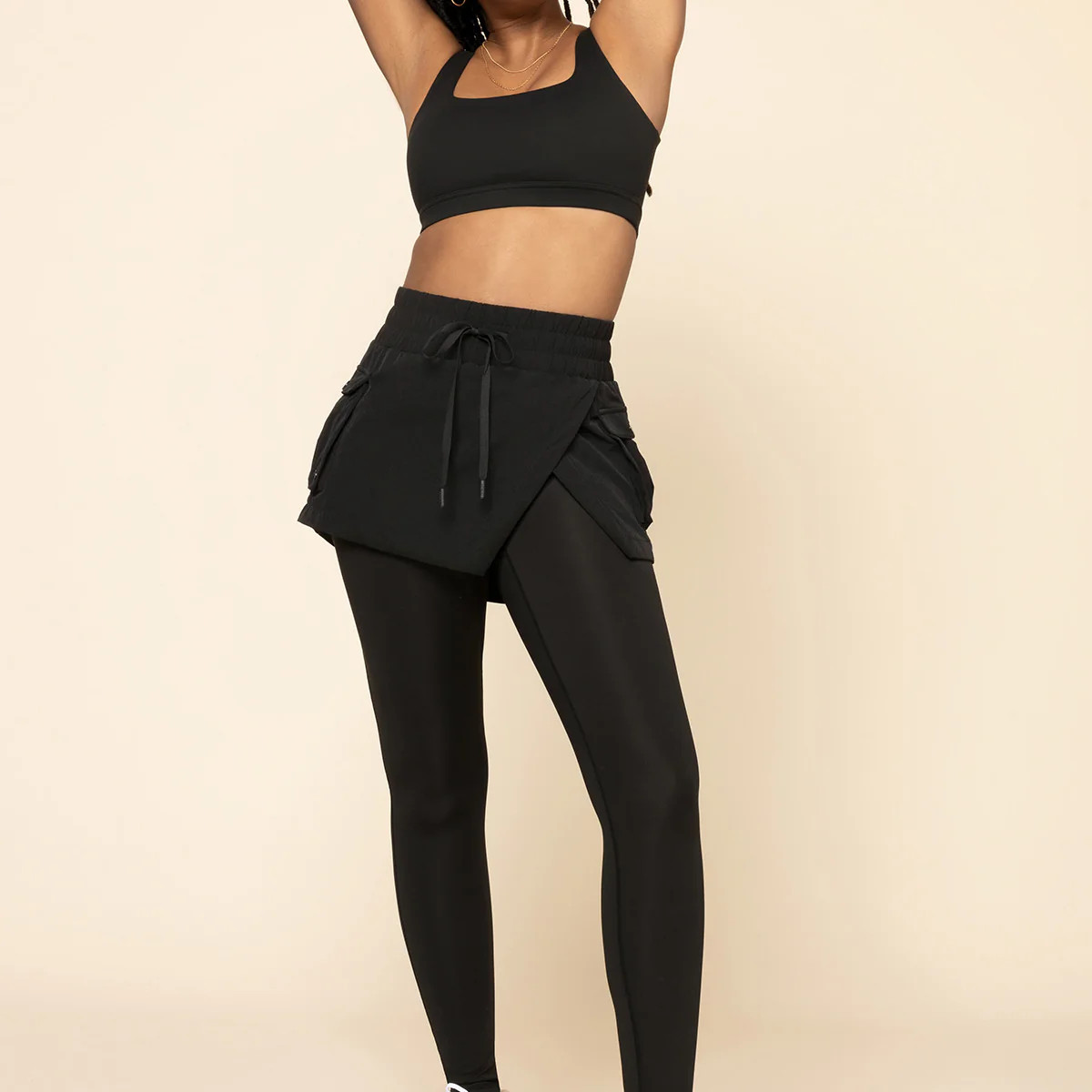 Hiking Sklegging - Black | POPFLEX