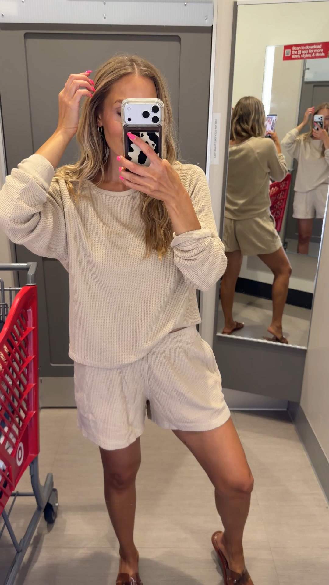 🤍 Aerie inspired look from Target 

Wearing my tts | small | 5’5” | 120ish lbs