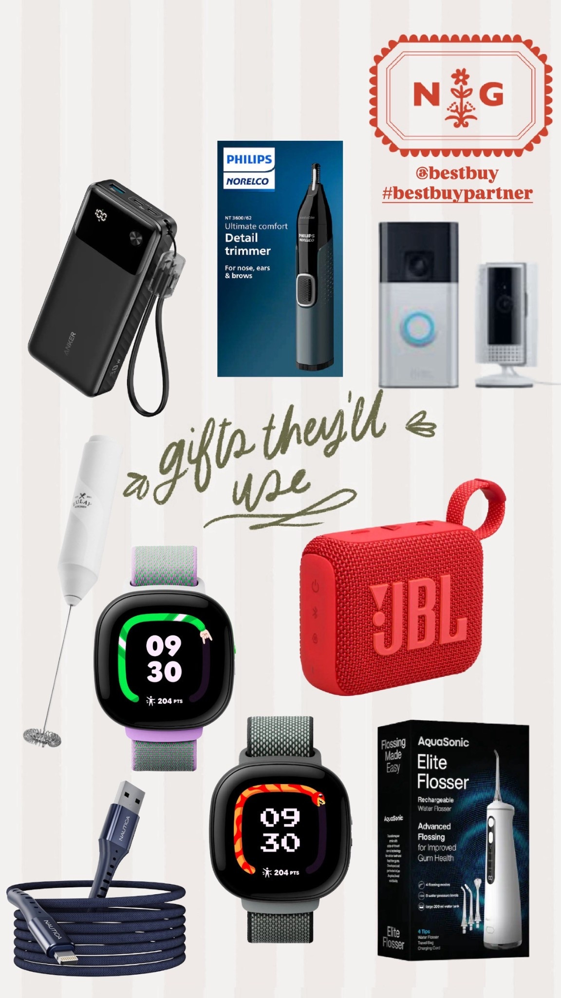 #BestBuyPartner Best Buy gift ideas! Best Buy has the top gifts for everyone on your list this holiday season. Shop the top gifts from @bestbuy!
