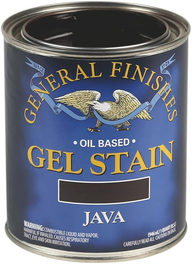 General Finishes Oil Base Gel Stain, 1 Quart, Java | Amazon (US)