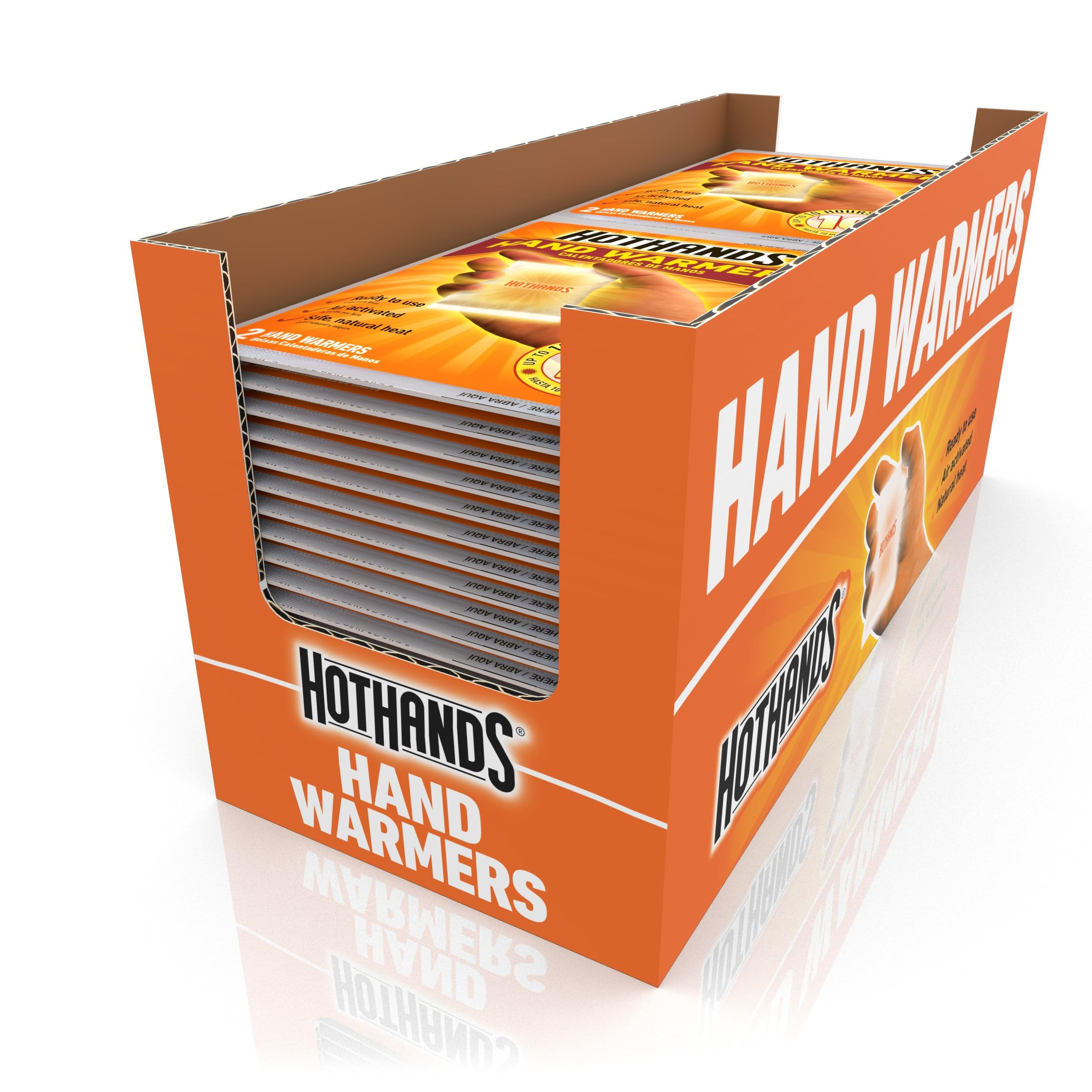 HotHands Hand Warmers - Long Lasting Safe Natural Odorless Air Activated Warmers - Up to 10 Hours... | Amazon (US)