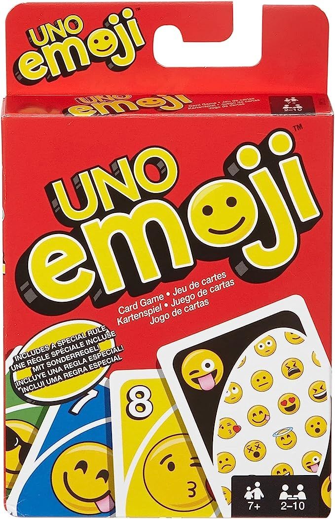 Mattel Games UNO Emojis Multicolor Basic Pack | Amazon (US)