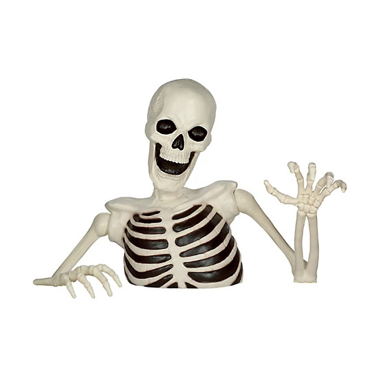 New!Red Shed  48 in. 3-D Skeleton Groundbreaker Decoration | Tractor Supply