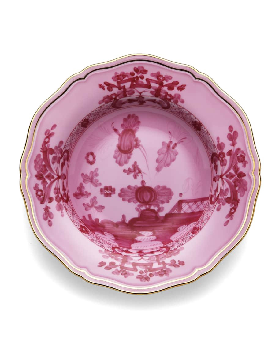 GINORI 1735 Oriente Italiano Soup Plate, Porpora | Neiman Marcus