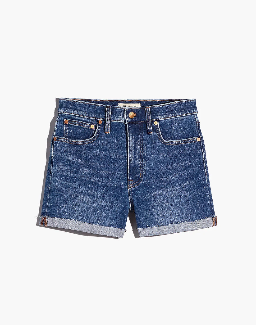 High-Rise Denim Shorts in Onaway Wash | Madewell