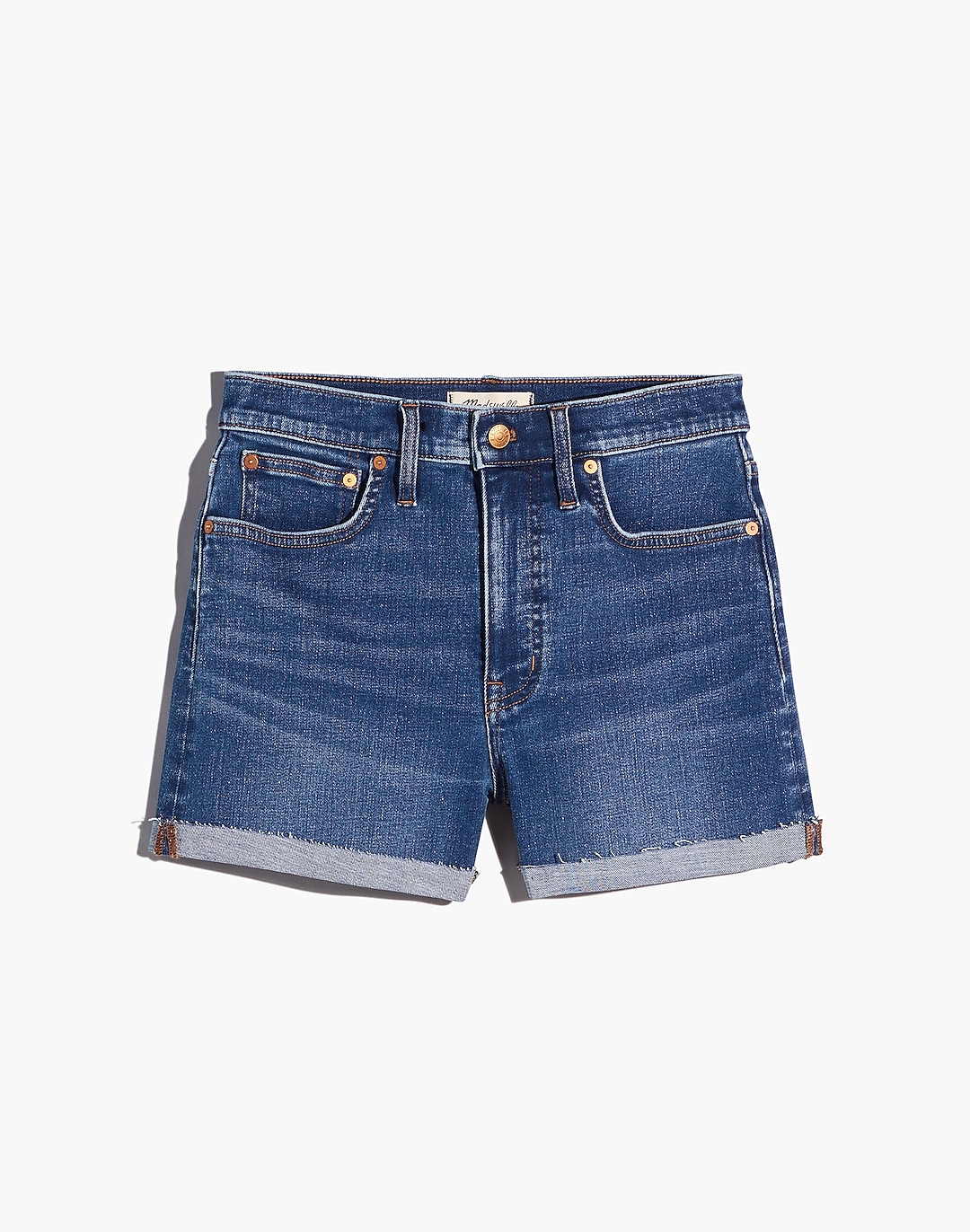 High-Rise Denim Shorts in Onaway Wash | Madewell